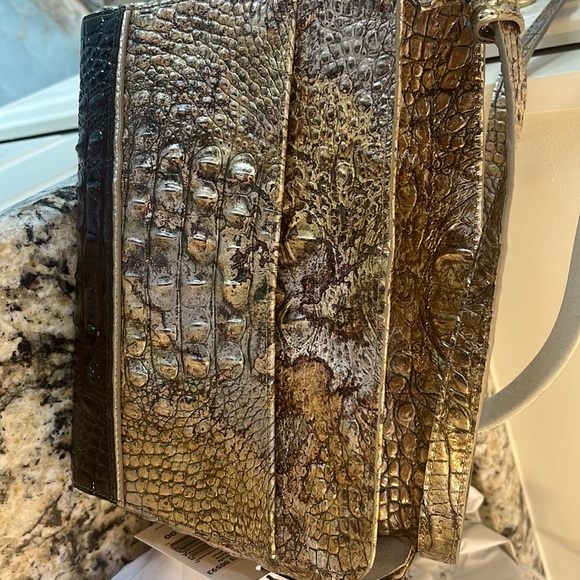 NWT Authentic Brahmin Carrie Crossbody Symphony Katia - Picture 5 of 7